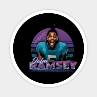 Jalen Ramsey Miami Neon Magnet